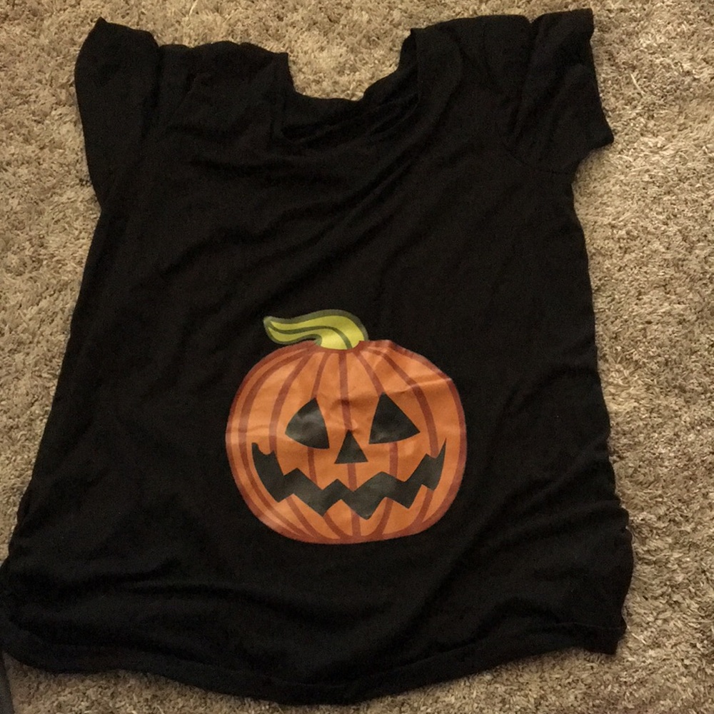 Pumpkin maternity XL shirt